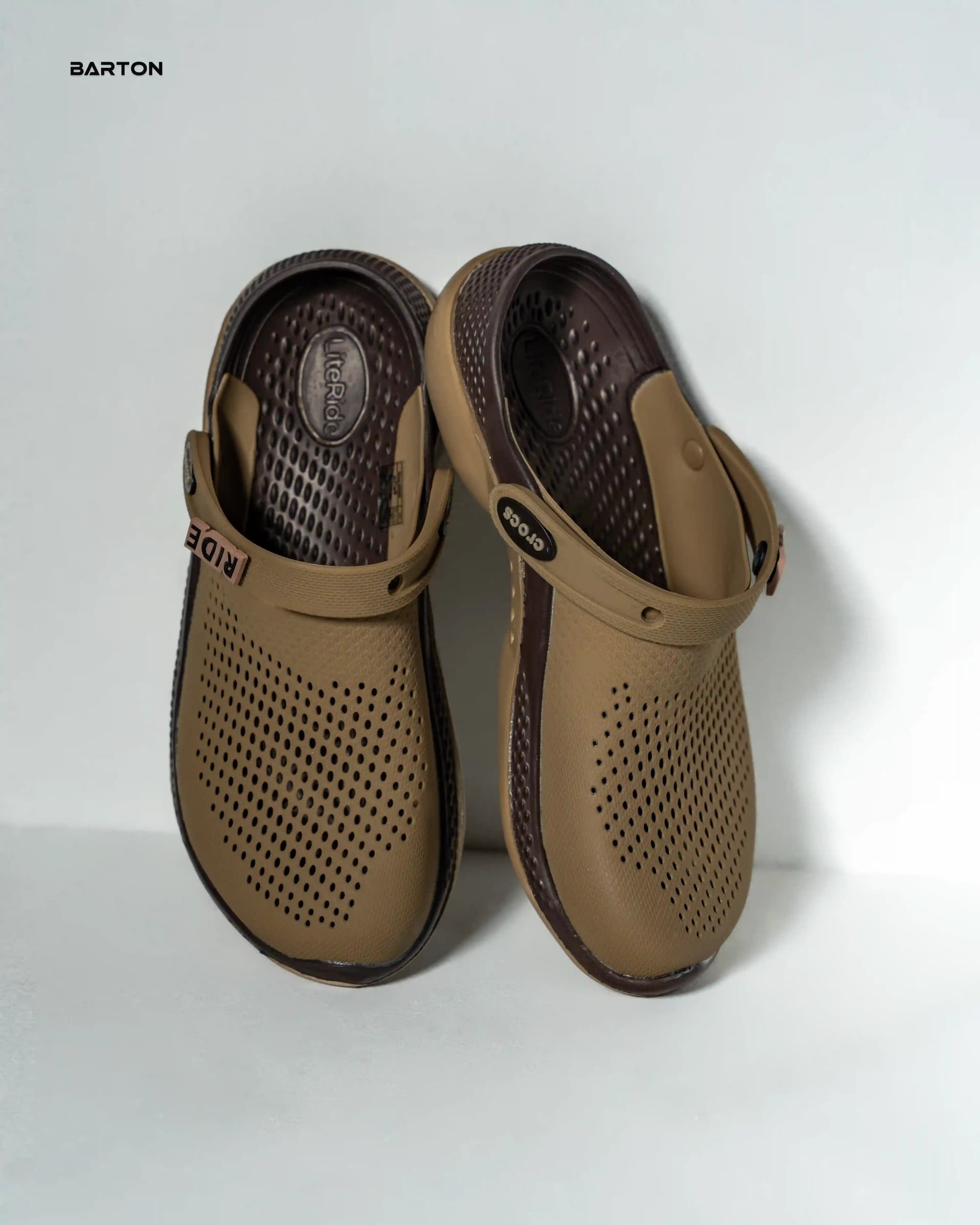 Crocs — maroon