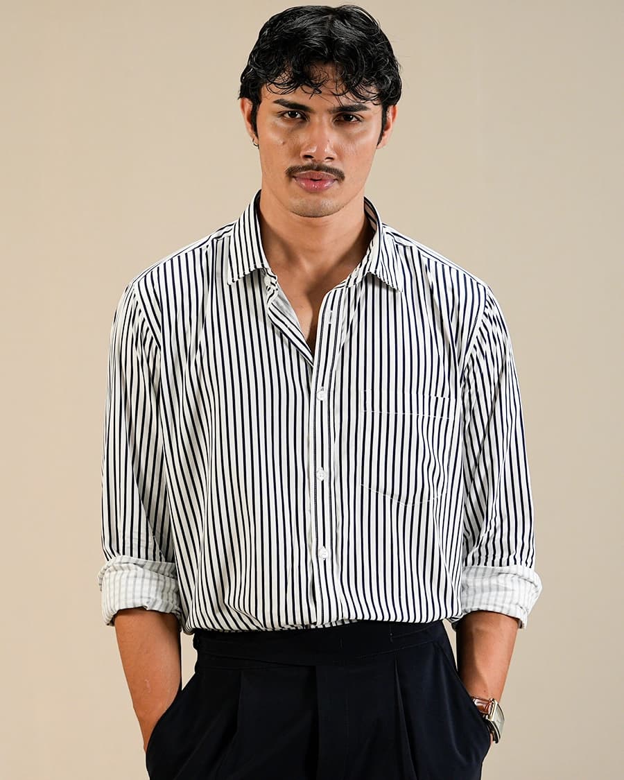 Old Money Full Shirt — White